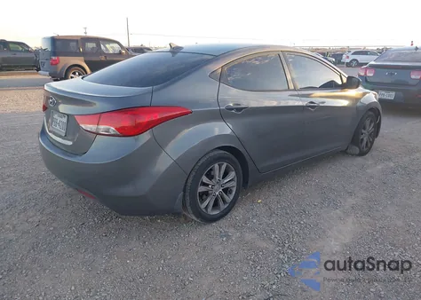 2013 Hyundai Elantra Gls z USA, uszkodzony, nr VIN 5NPDH4AE2DH380379